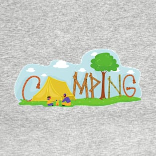 Camping T-Shirt T-Shirt